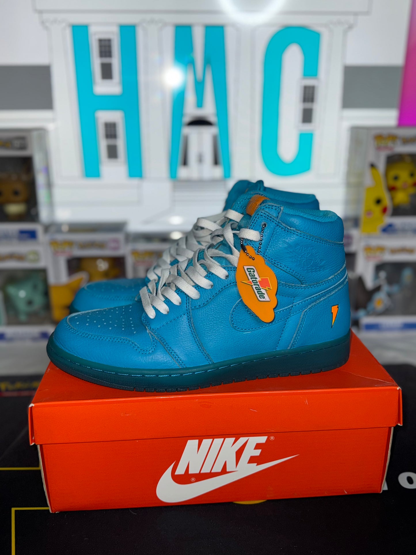 Jordan 1 Retro High "Blue Gatorade" SIZE 9.5