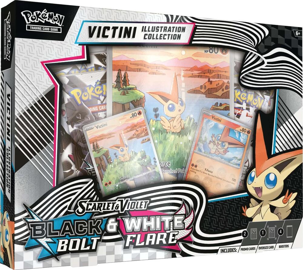Unova Victini Illustration Collection - SV: Black Bolt and White Flare