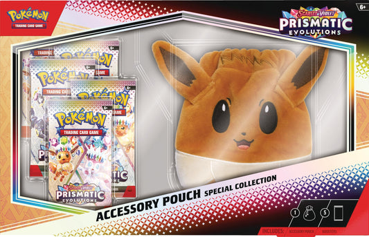 Pokémon Prismatic Evolutions Accessory Pouch Special Collection