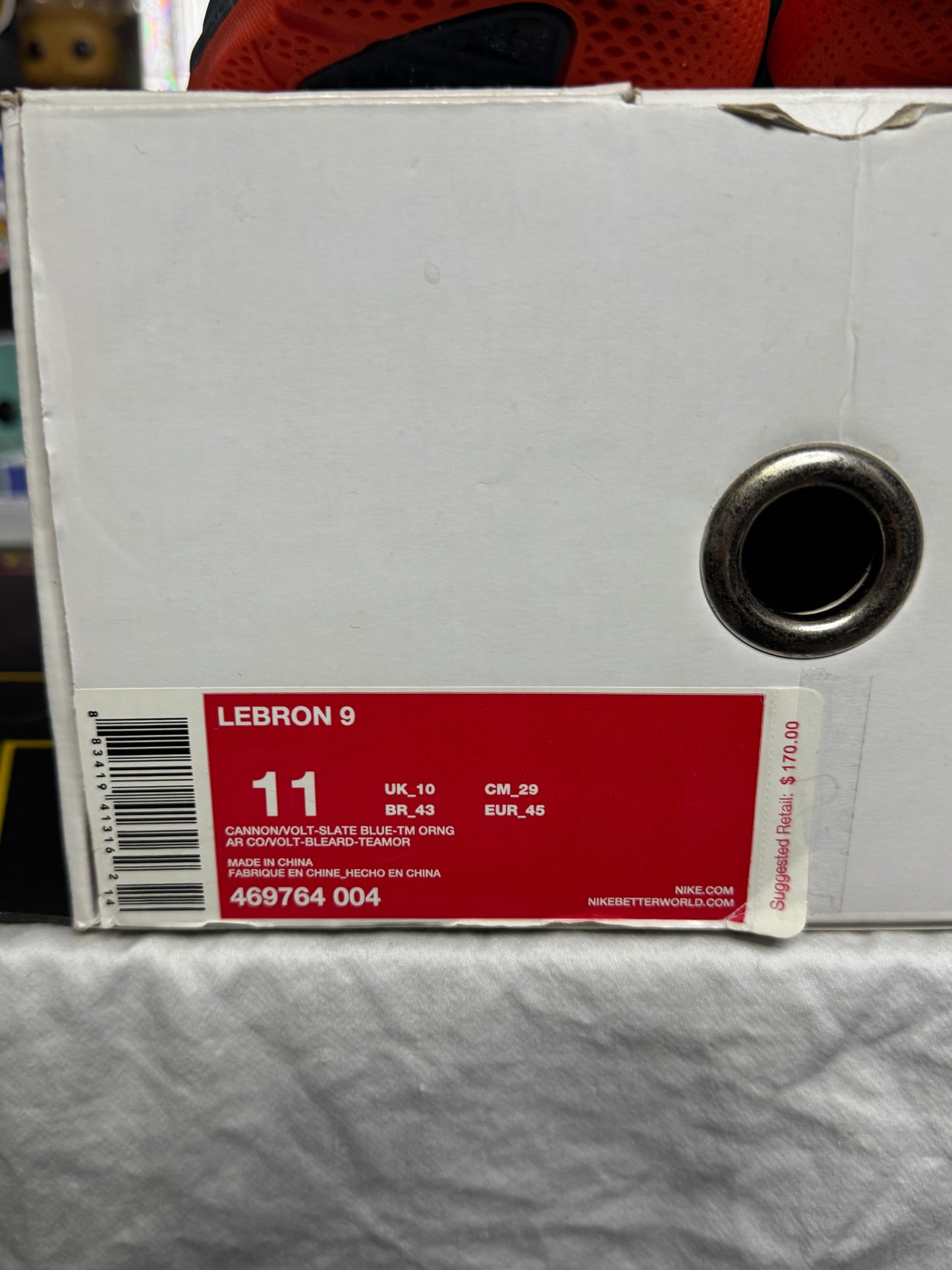 Lebron IX "Cannon" Size 11