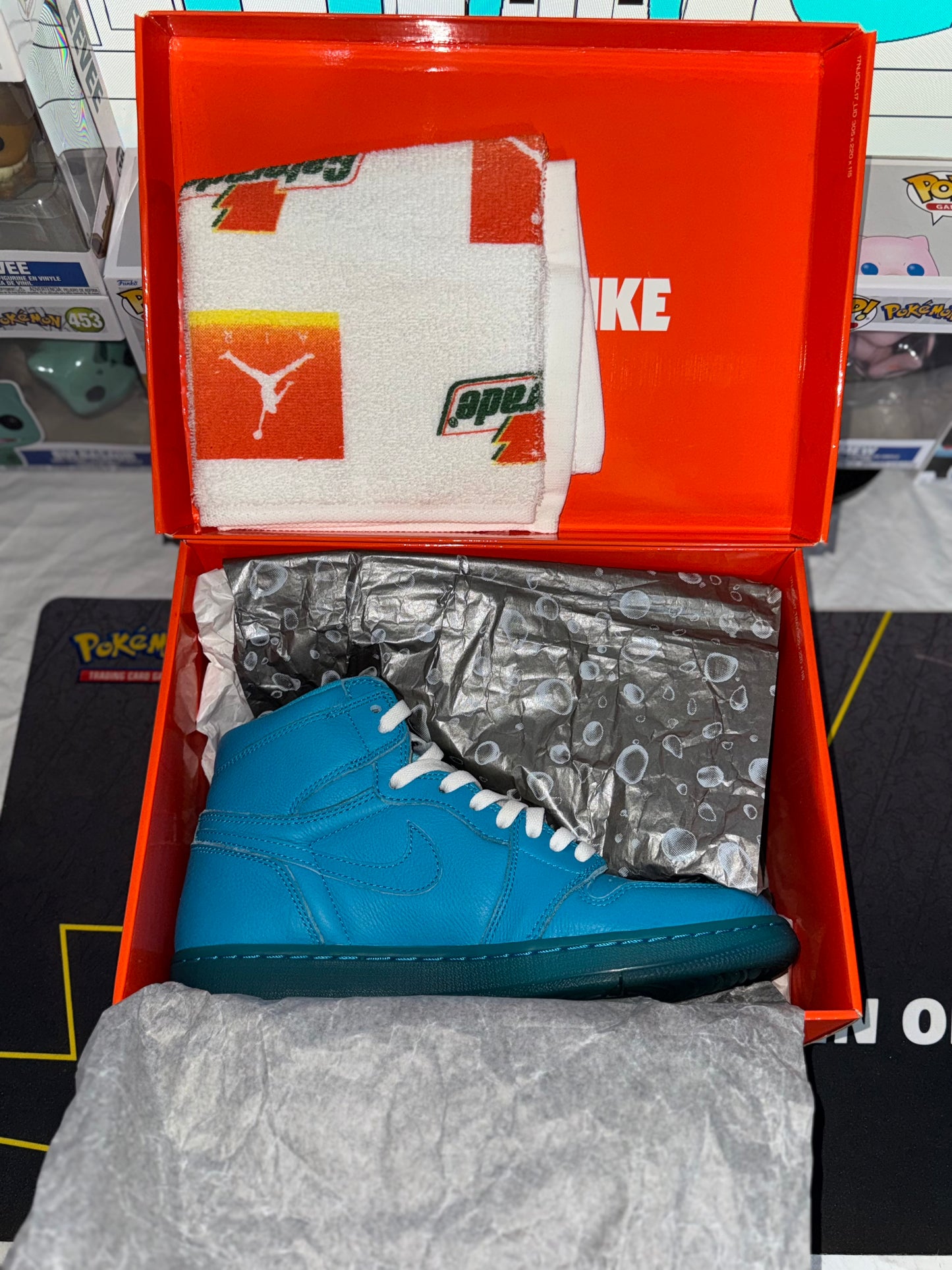 Jordan 1 Retro High "Blue Gatorade" SIZE 9.5