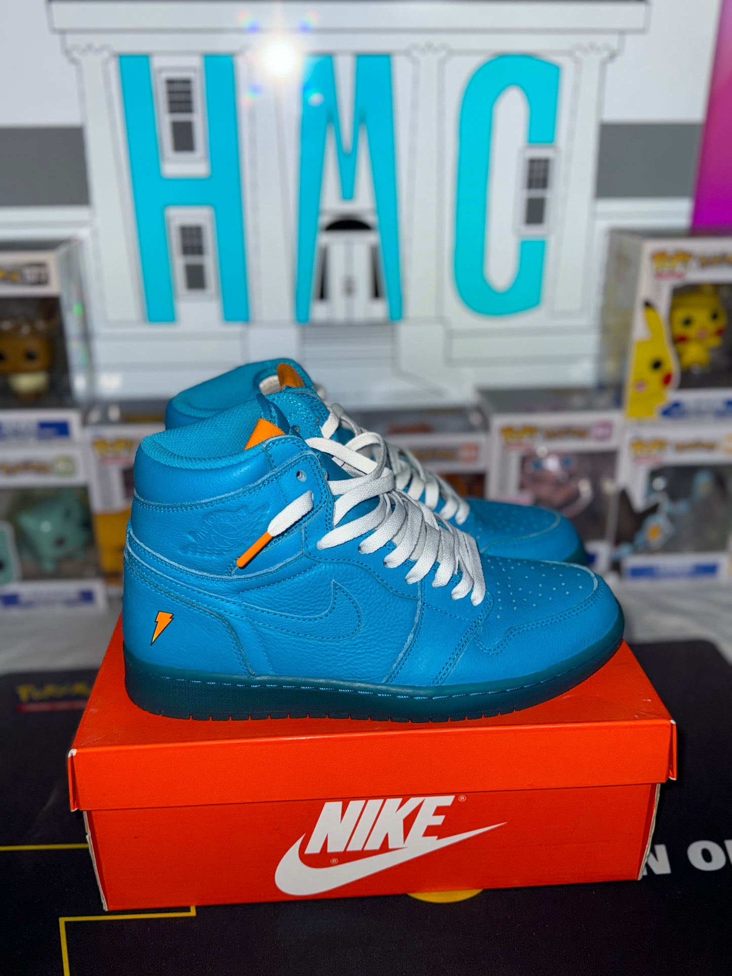 Jordan 1 Retro High "Blue Gatorade" SIZE 9.5
