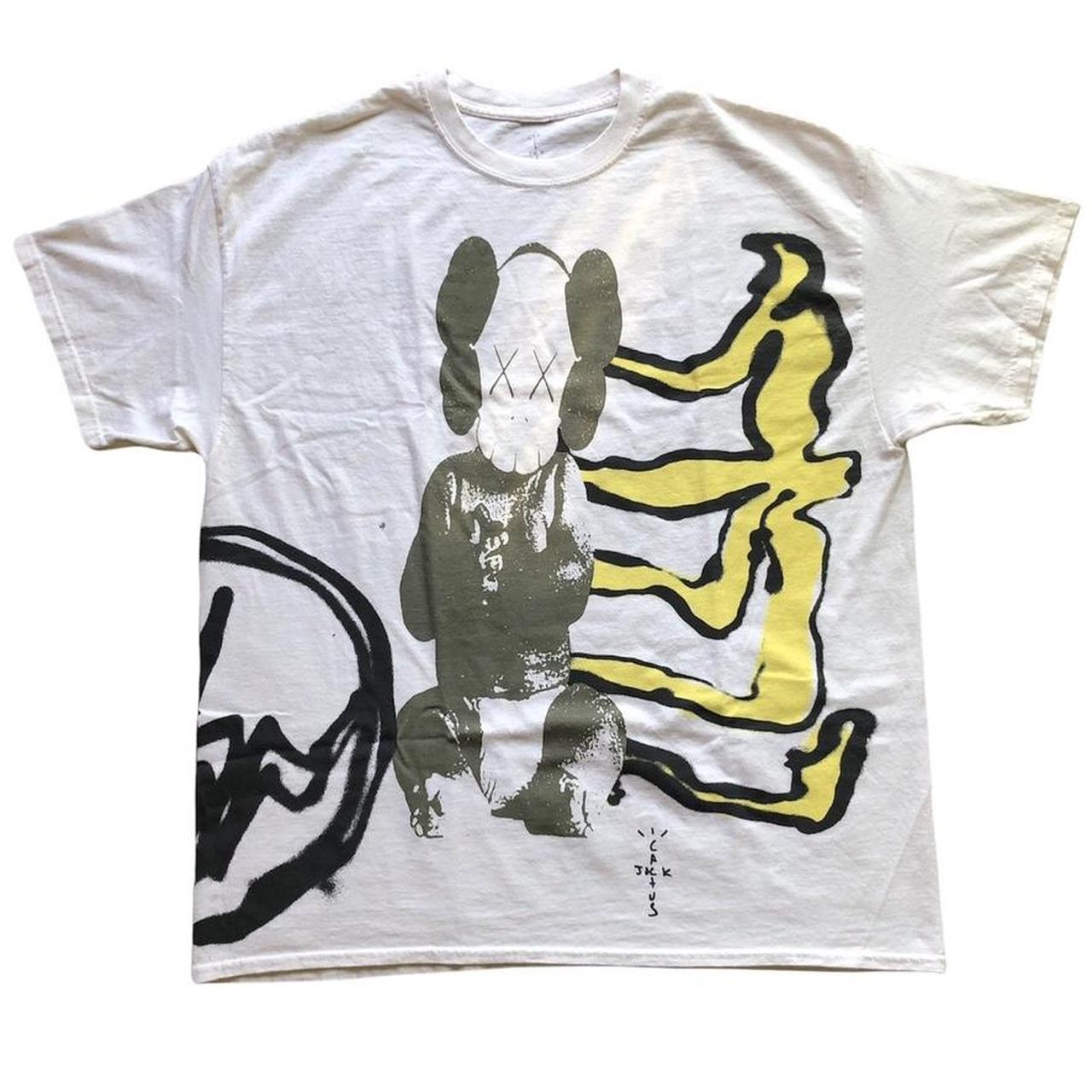 Travis Scott Cactus Jack + Kaws For Fragment Tee