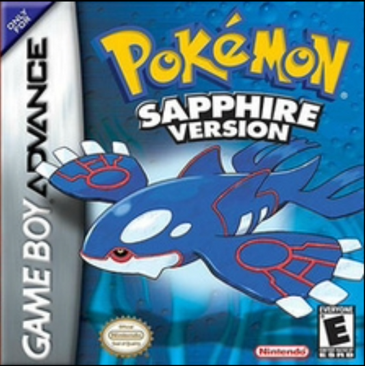 Pokémon Sapphire Version (GBA)