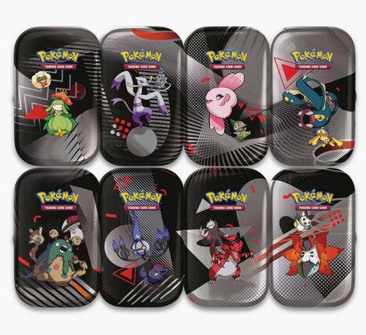 Scarlet & Violet— (Black Bolt/White Flare) Unova Mini Tin